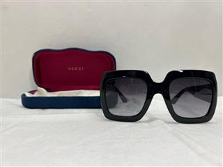 Gucci 54MM Oversized Square Sunglasses Black (NJL024955) | eBay